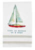 Mud Pie- Lake Watercolor Towel
