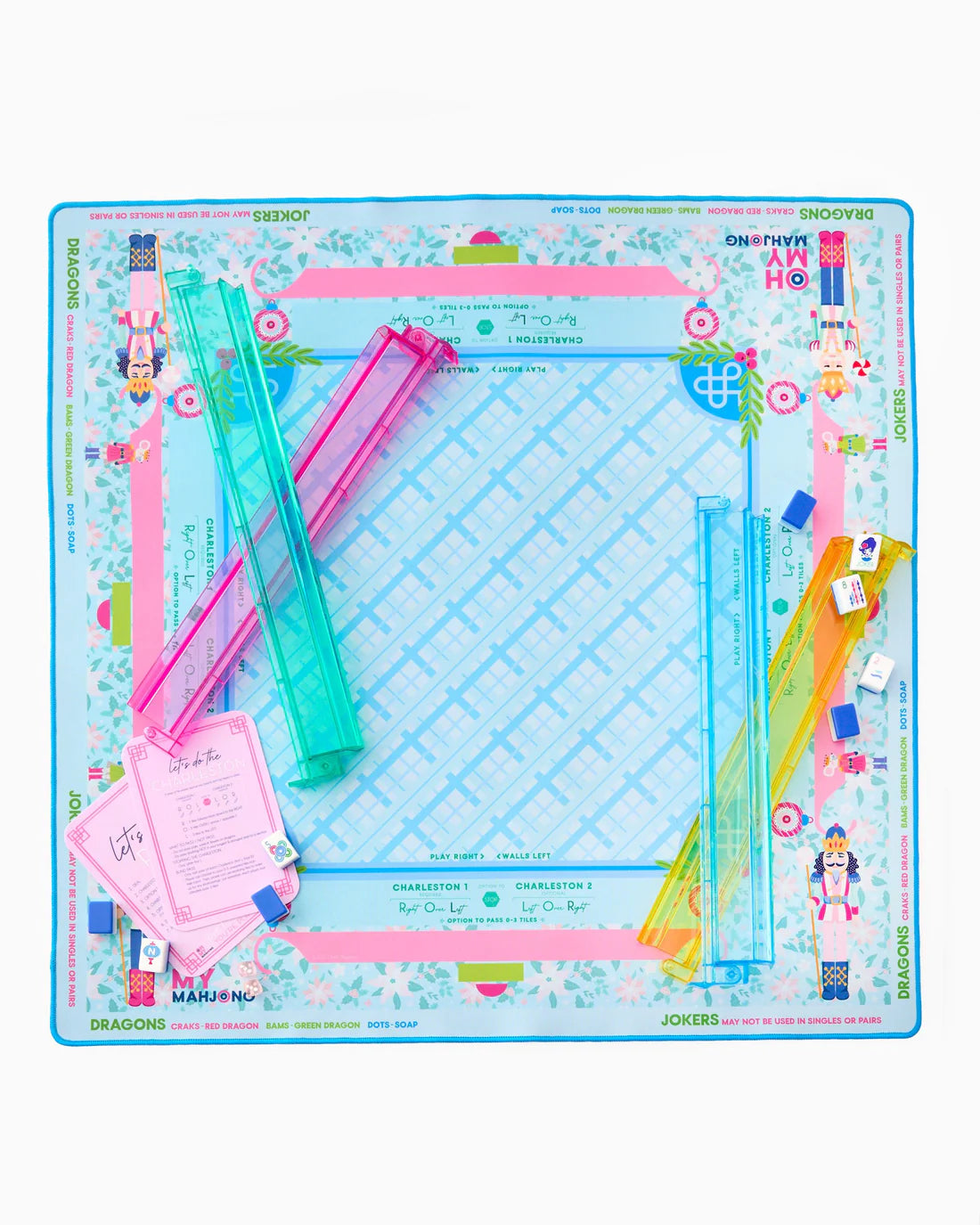 Oh My Mahjong - Christmas Sugarplum Mat - Findlay Rowe Designs