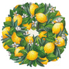 Hester & Cook - Placemat - Die Cut Lemon Wreath - Findlay Rowe Designs