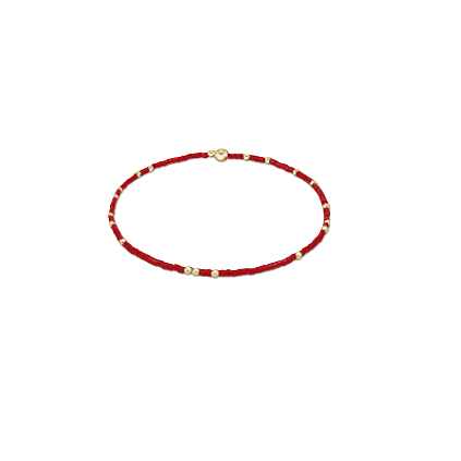 Enewton - Gameday Hope Unwritten Bracelet - Bright Red - Findlay Rowe Designs