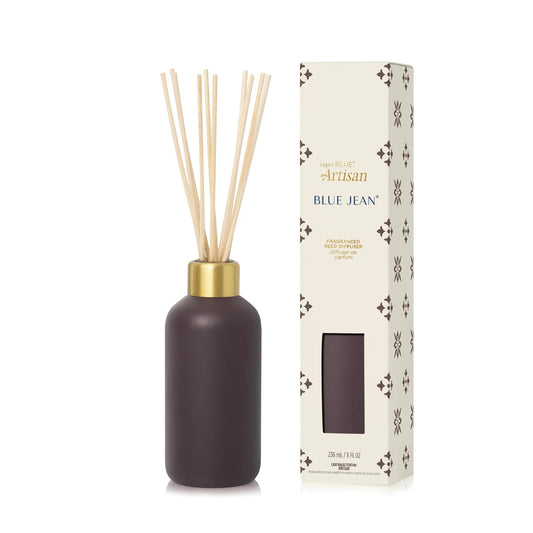 Capri Blue - Reed Diffuser 8oz - Blue Jean Terrazza Velluto