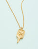 Spartina - Necklace - Pickleball Paddle 17n - Gold - Findlay Rowe Designs