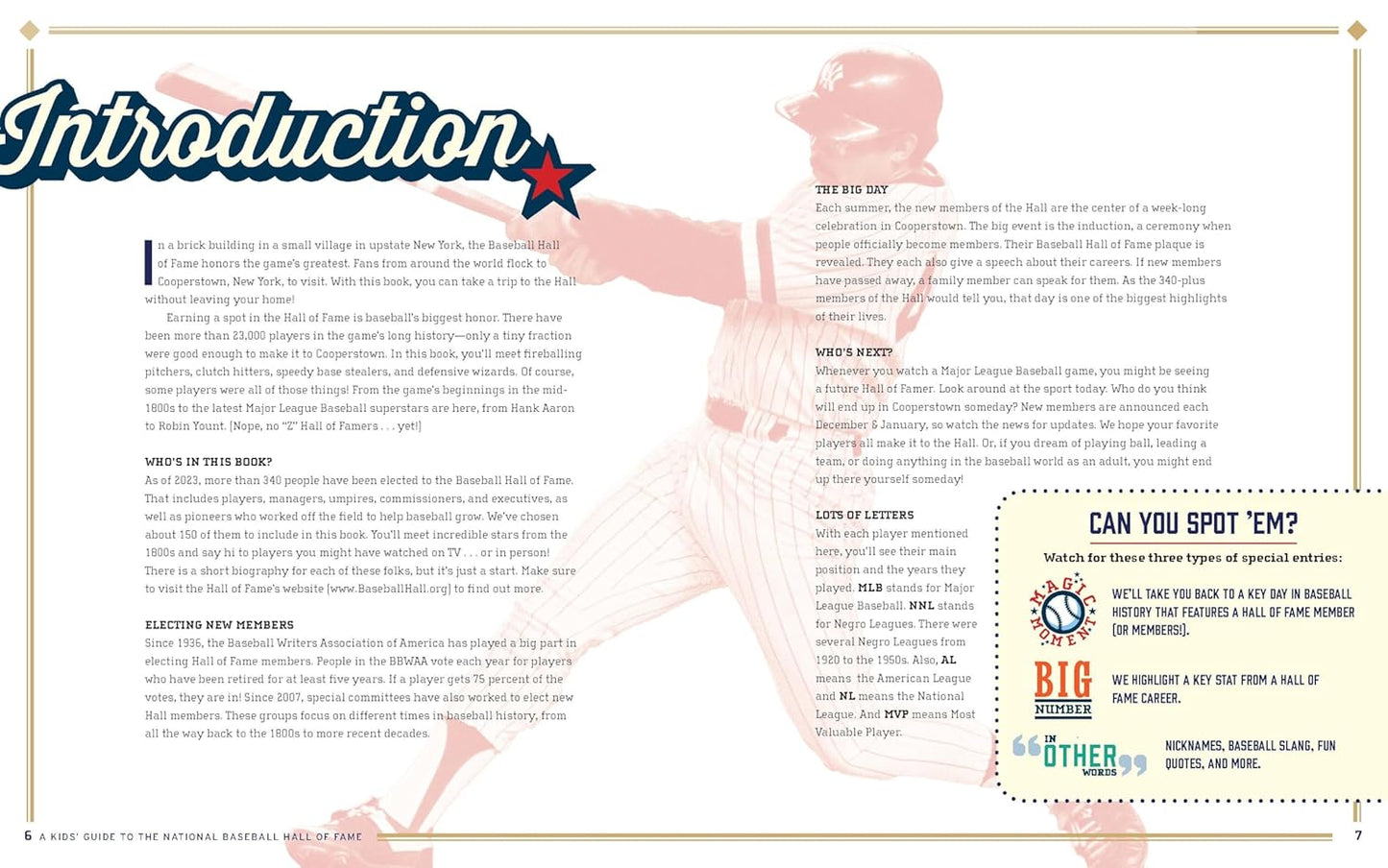 A Kids' Guide to the National Baseball Hall of Fame: The Greatest Players from Hank Aaron to Derek Jeter to Cy Young - Findlay Rowe Designs