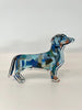 Chelsea McShane - Acrylic Block - Dachshund Blues - Mini - Findlay Rowe Designs