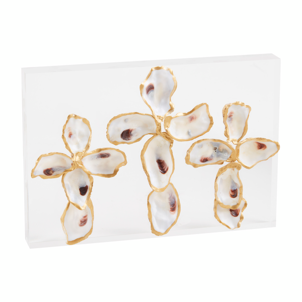 Mud Pie - Oyster Acrylic Plaque - Findlay Rowe Designs
