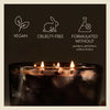 Thymes - 3-Wick Poured Candle - Noir Woods