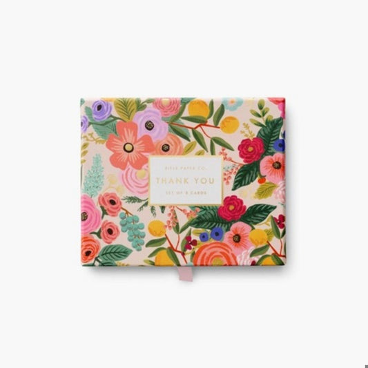 Rifle Paper Co - Keepsake Card Box - Set 8 Cards