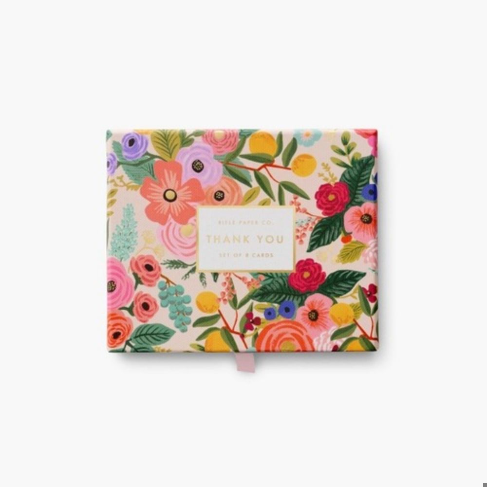 Rifle Paper Co - Keepsake Card Box - Set 8 Cards