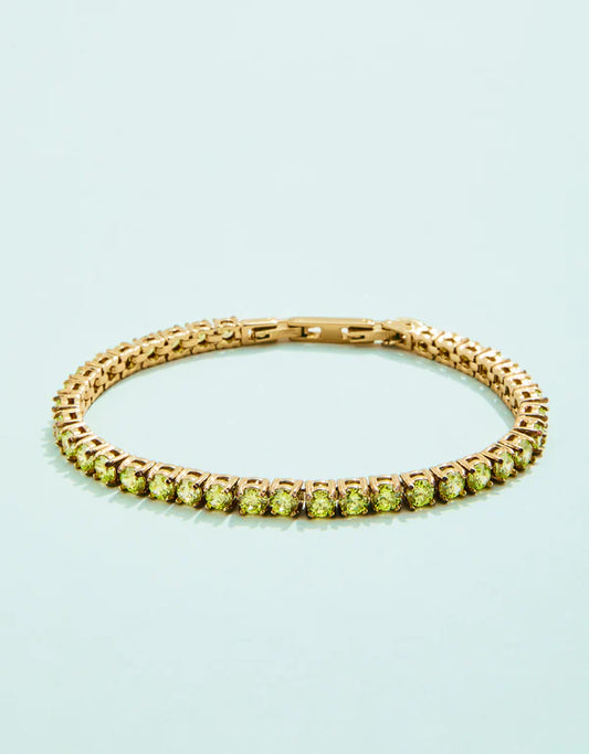 Spartina - Tennis Bracelet - Sunrise 4mm - Lime - Findlay Rowe Designs
