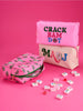Shiraleah - Mahjong Tiles Zip Pouch - Pink - Findlay Rowe Designs