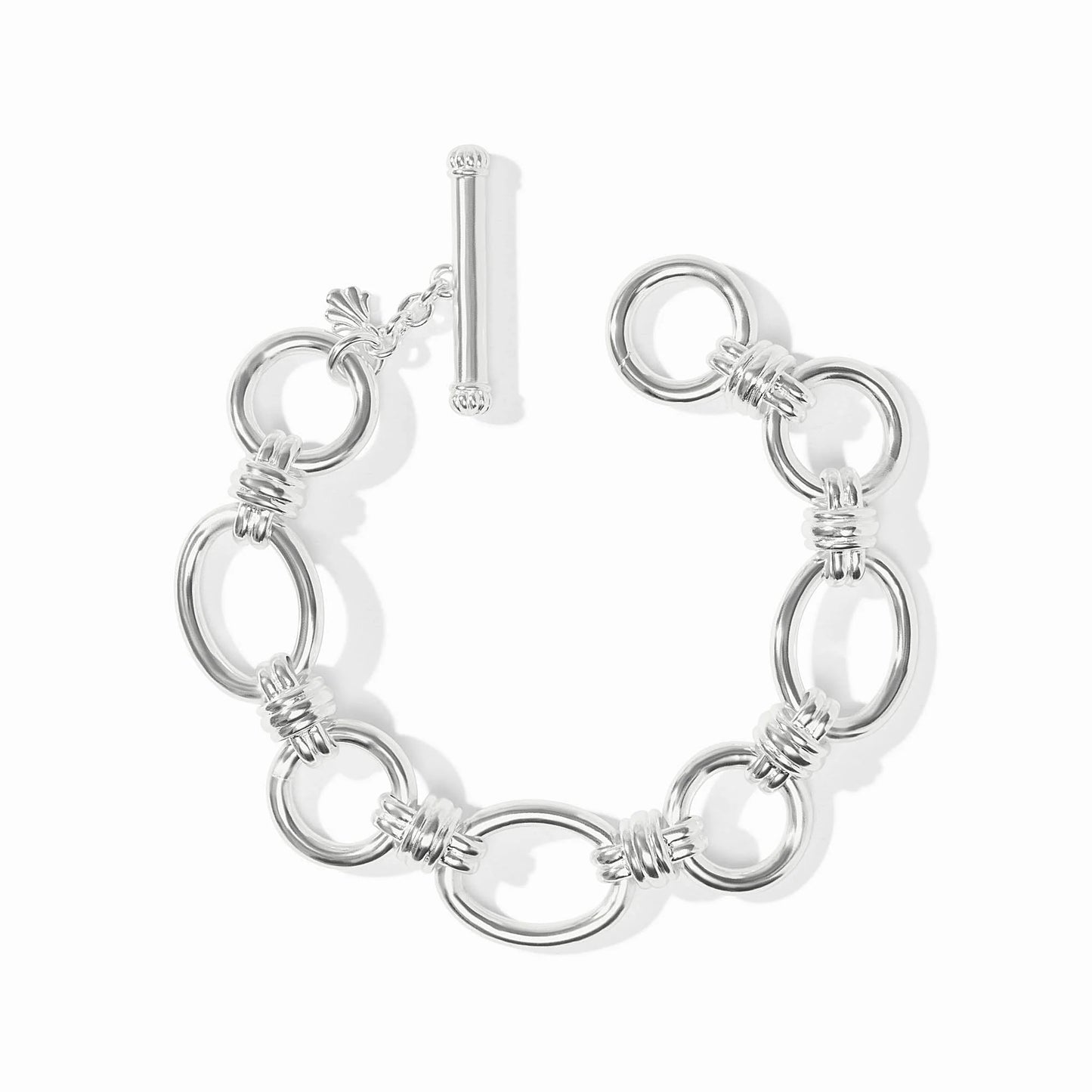 Julie Vos - Bracelet - Silver - Portofino Link Bracelet - Findlay Rowe Designs