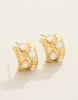 Spartina - Earrings - Karissa Hoop - White Opal - Findlay Rowe Designs