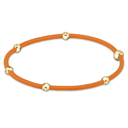 Enewton -"e"ssentials orange hairband bracelet