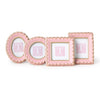 Frame - 4x4 - Pink Scalloped - Findlay Rowe Designs