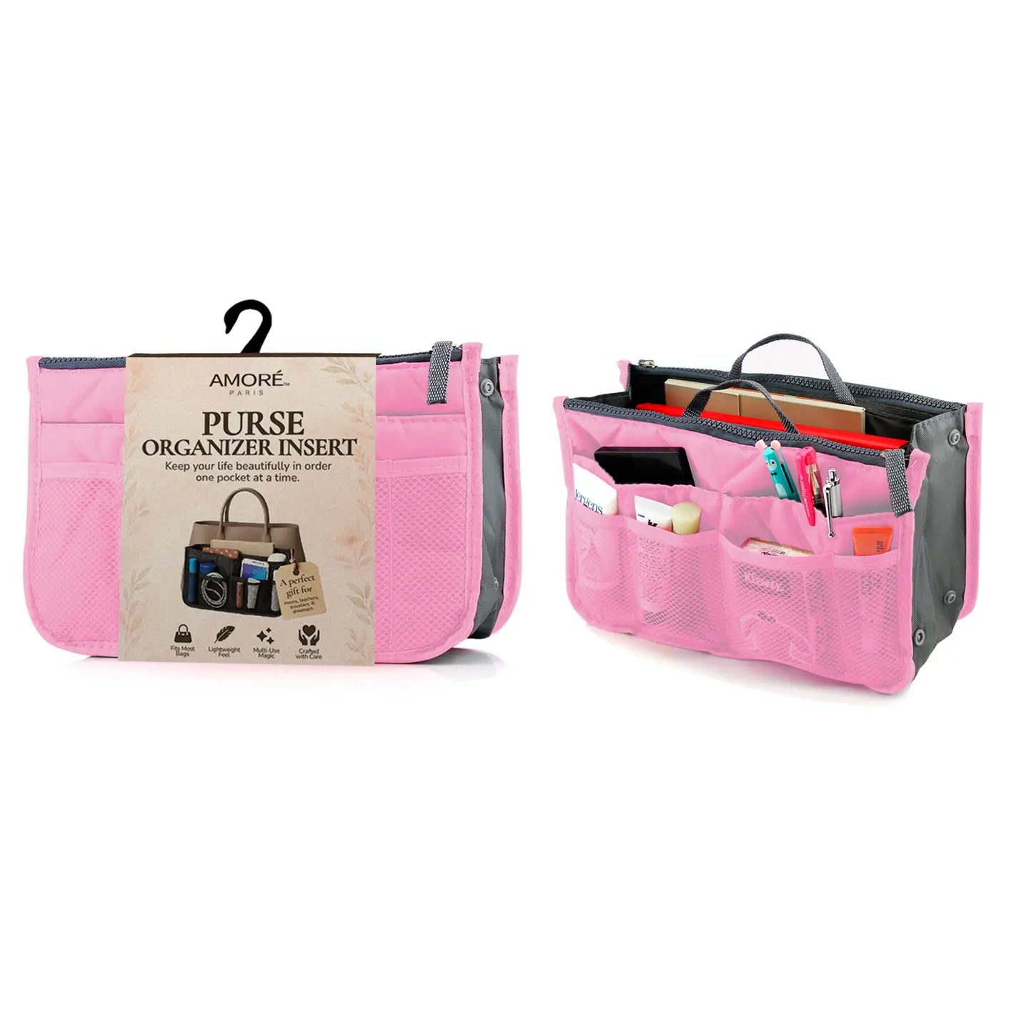 Travel Tote Purse Organizer - Findlay Rowe Designs