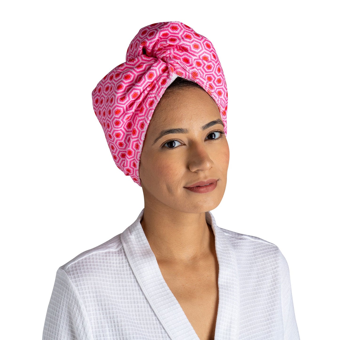 Lemon Lavender Plot Twist Microfiber Turbo Towel - Findlay Rowe Designs