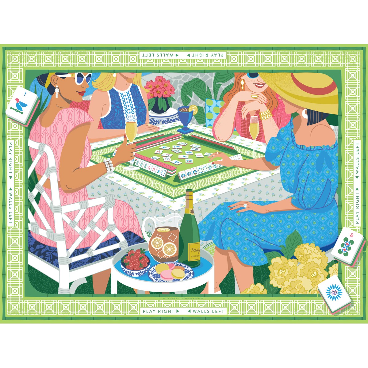 True South Puzzles - Mahjong - Findlay Rowe Designs