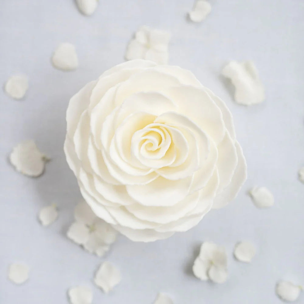 A'Marie's - Graceful Day Gardenia - Petite Soap Petal Flower & Pedestal - Findlay Rowe Designs