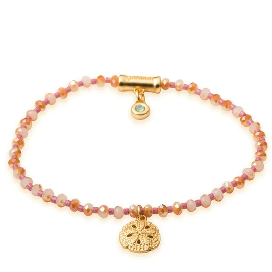 Spartina - Bracelet - Twinkle Stretch Bracelet Tawny/Sand Dollar - Findlay Rowe Designs