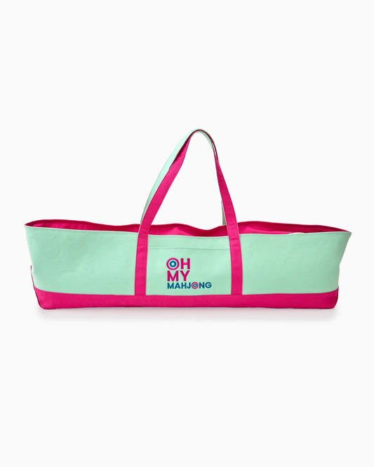 Oh My Mahjong - Mat Storage Bag - Mint - Findlay Rowe Designs
