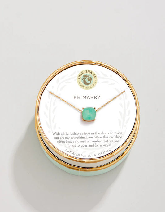 Spartina 449 - Necklace - Sea La Vie Be Marry - Gold - Findlay Rowe Designs