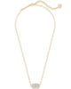 Clearance - Kendra Scott - Necklace - Elisa Pendant - Gold - Rhodium Filigree Mix - Findlay Rowe Designs