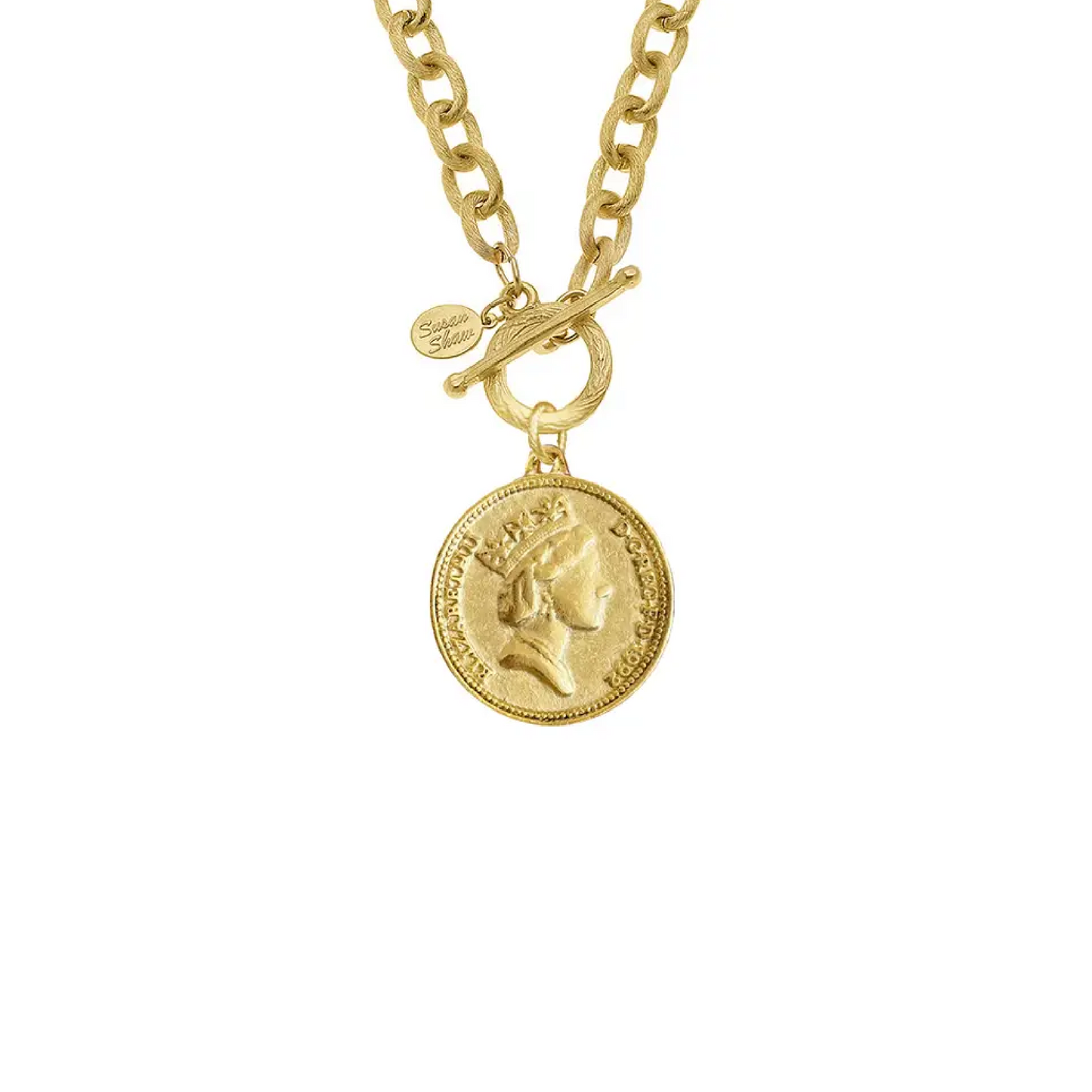 Susan Shaw - Necklace - Queen Elizabeth Coin - Findlay Rowe Designs