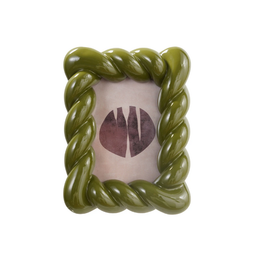 Frame - 4x6 Resin Twisted - Green - Findlay Rowe Designs