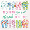 Cocktail Napkins - Sand In My Toes - Findlay Rowe Designs
