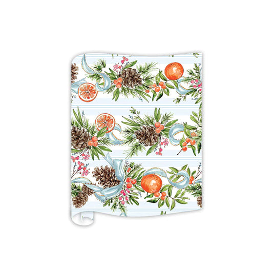 Rosanne Beck- Christmas Citrus Garland Table Runner - Findlay Rowe Designs