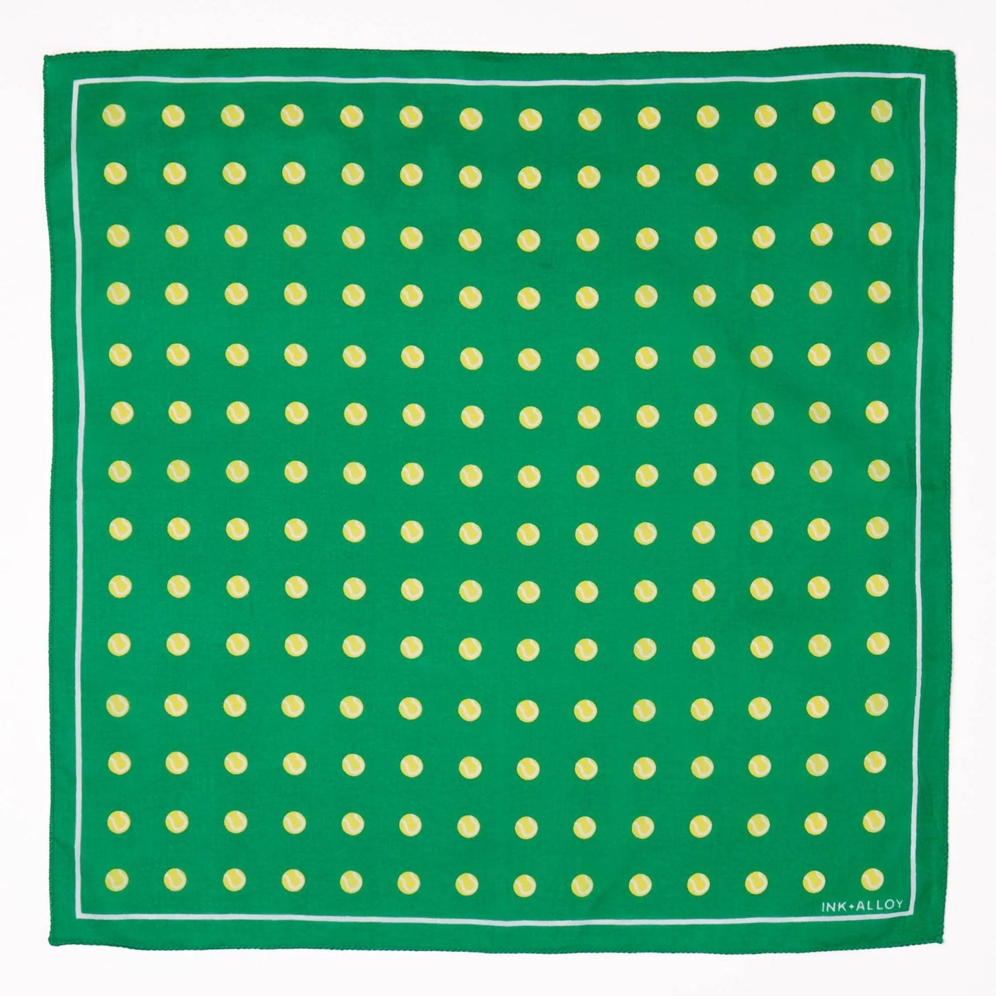 Ink  & Alloy - Scarf - Tennis Ball - Findlay Rowe Designs