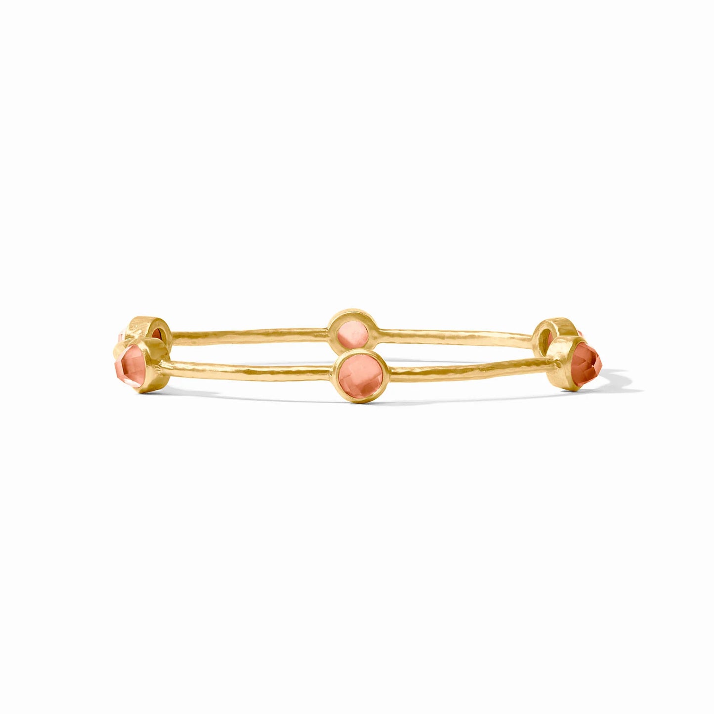 Julie Vos - Bracelet - Milano Luxe Bangle - Medium - Iridescent Melon - Findlay Rowe Designs