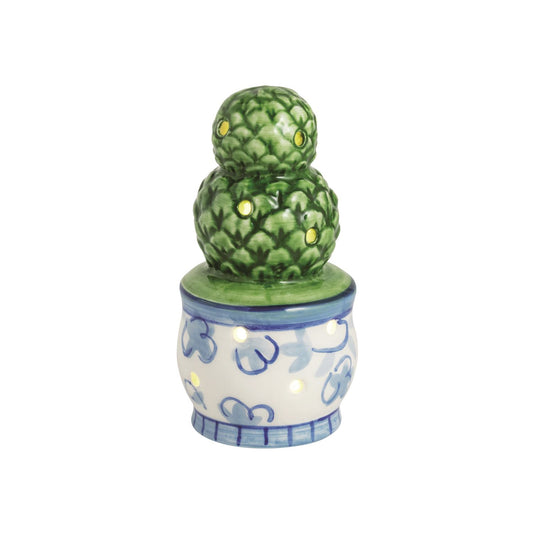 Mud Pie - Light-Up Sitter - Topiary