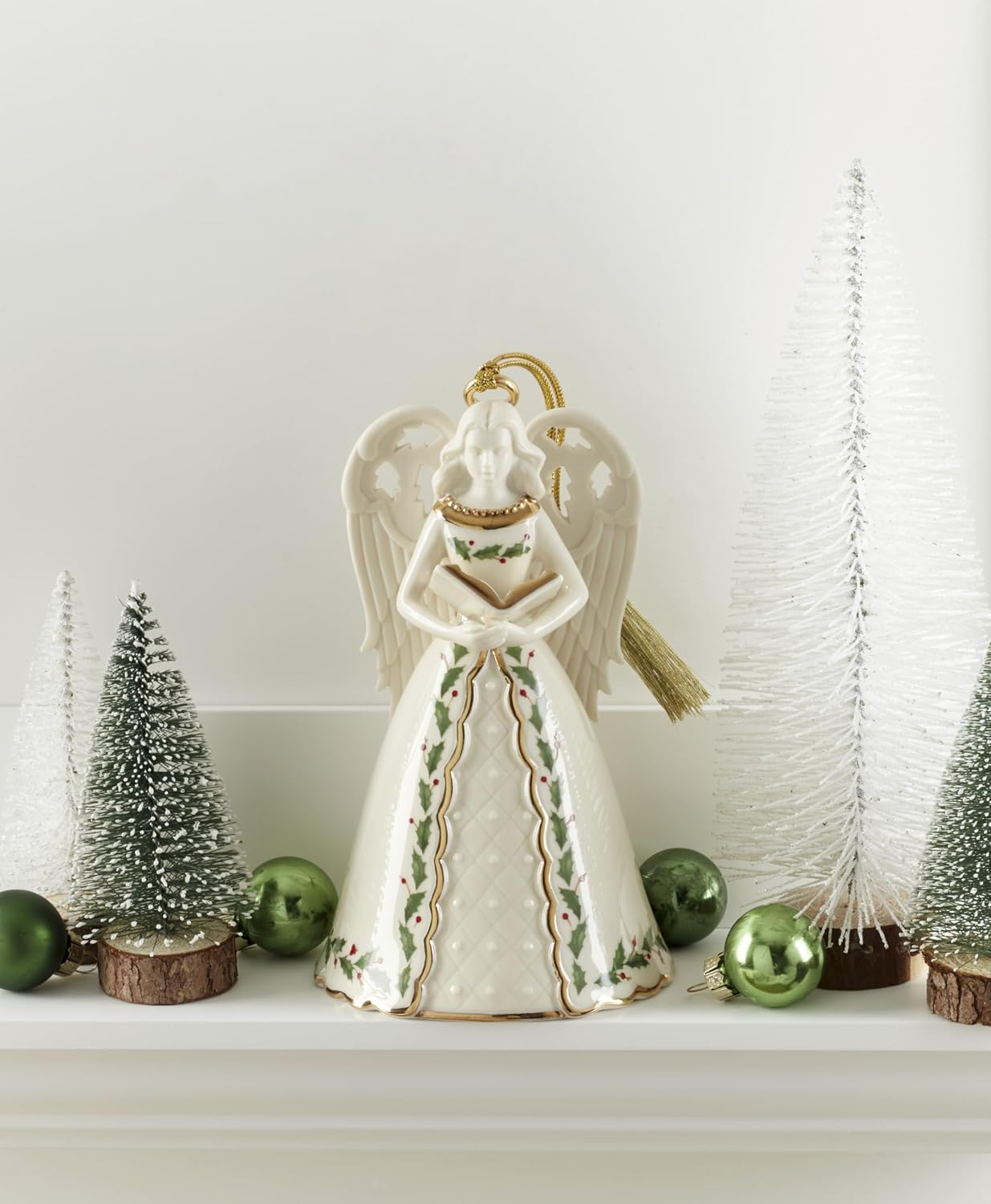 Lenox - Ornament - Holiday Angel Bell With Hymns