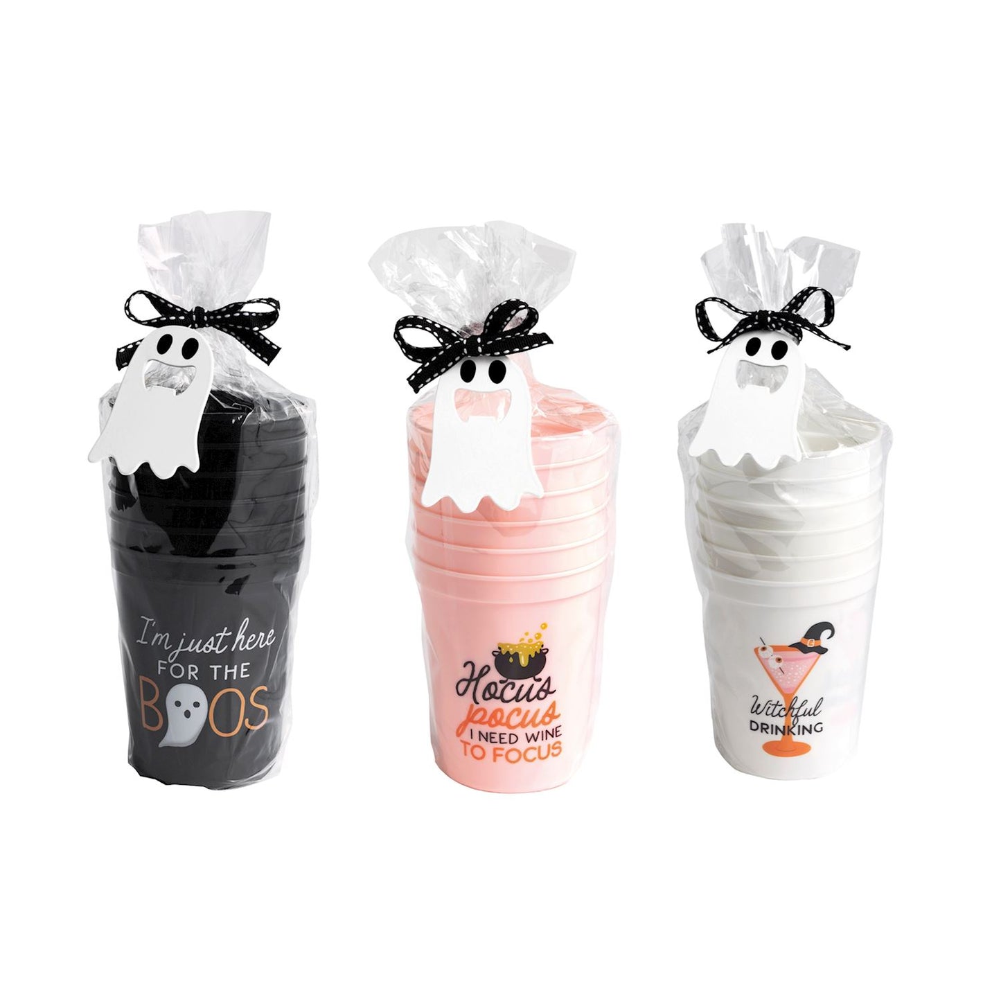 Mud Pie - Halloween Party Cup & Opener Set - Findlay Rowe Designs