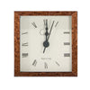 Galassi - Clock 3x3 - Brown Burl - Findlay Rowe Designs