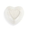 Demdaco - Bread Basket - Melamine Heart Shaped  - White