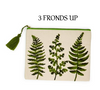 Pouch - Cotton Canvas - Fanciful Fern - Findlay Rowe Designs