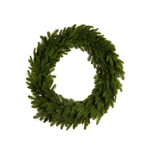 Wreath - Bright Green Cedar - 36in - Findlay Rowe Designs