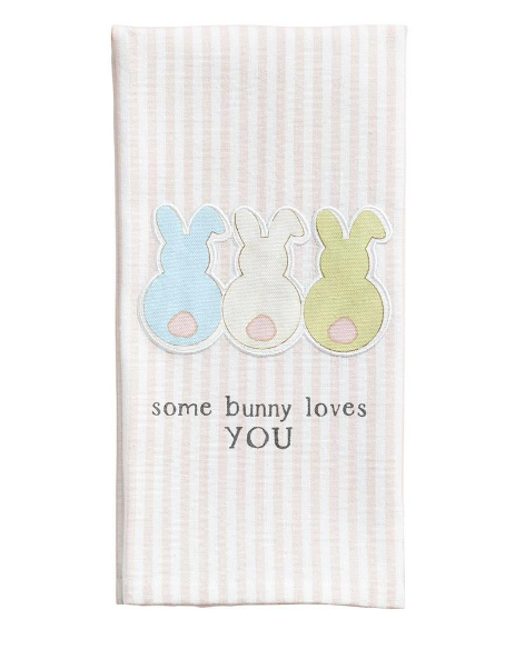 Mud Pie- Easter Patch Towels