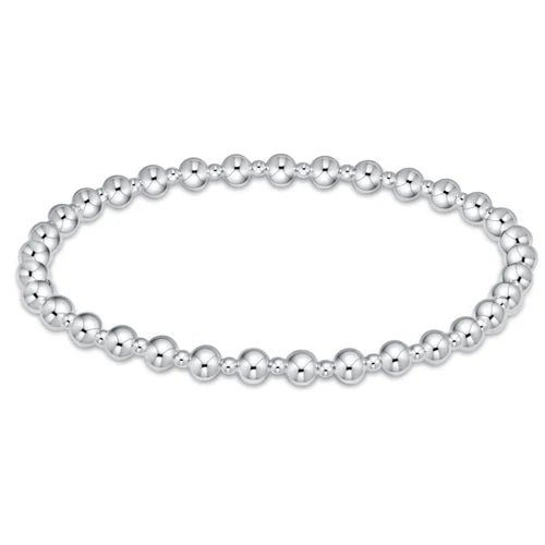Enewton - enewton Extends - Classic Grateful Pattern 4mm Bead Bracelet - Sterling - Findlay Rowe Designs