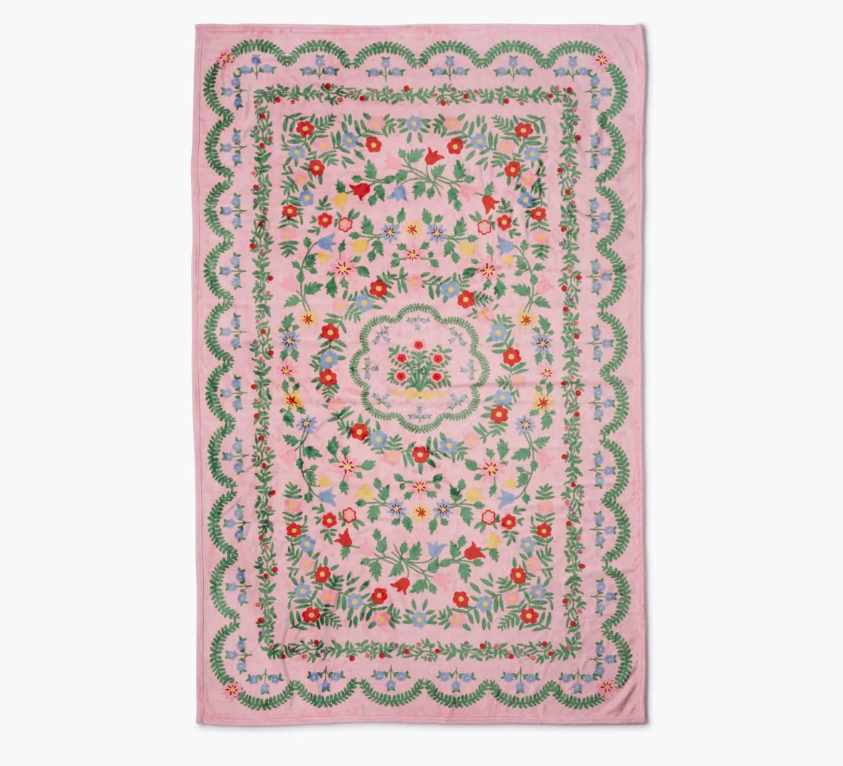 Rifle Paper Co - Fleece Blanket - Rosette - Findlay Rowe Designs