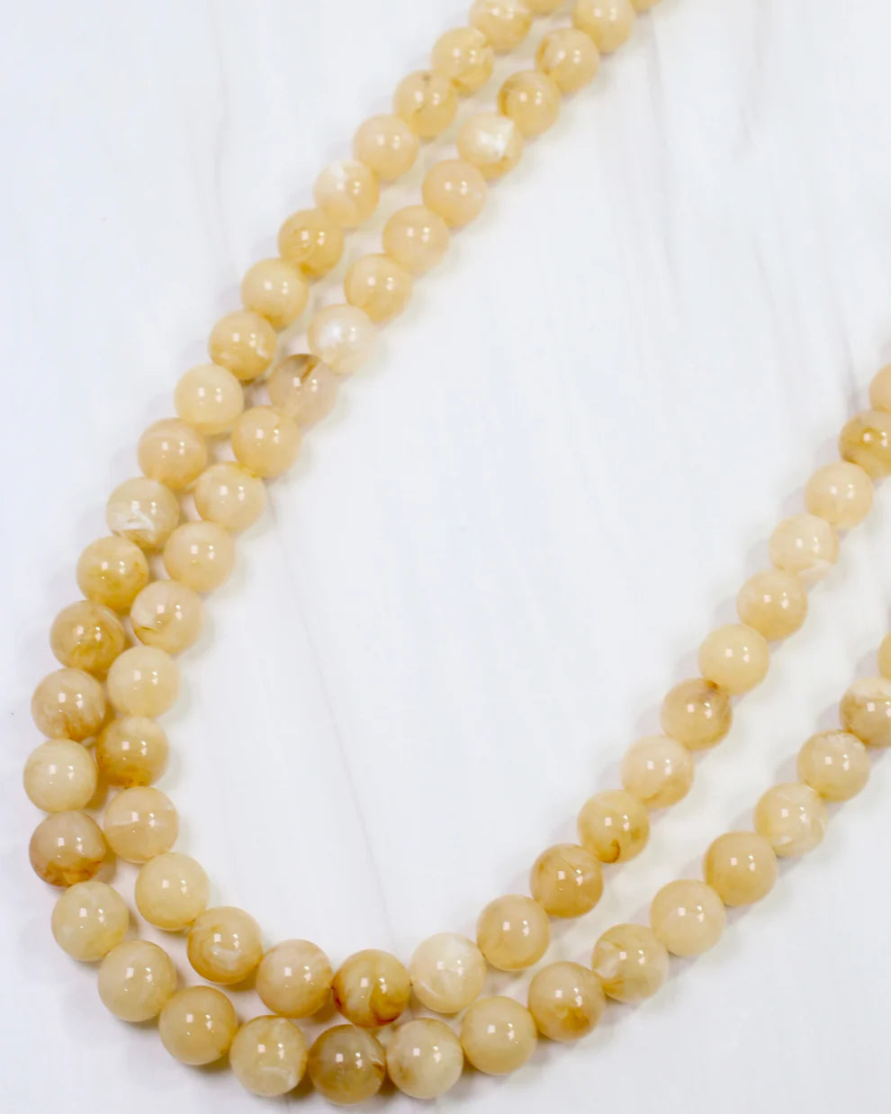 Caroline Hill - Necklace - Lithgow Marble Beaded Layered - Assorted - Findlay Rowe Designs