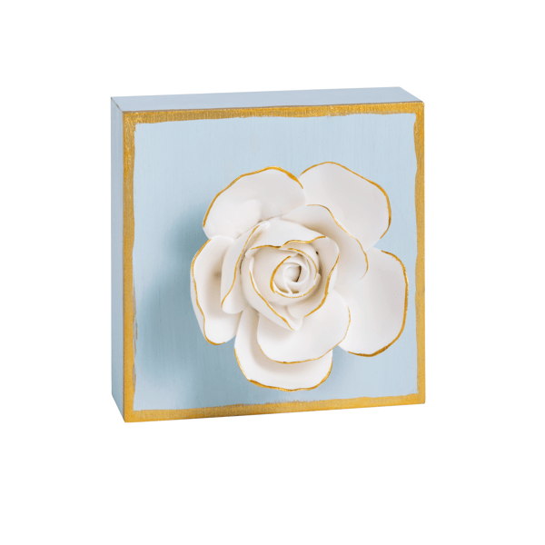 Mud Pie - Flower Plaque - Findlay Rowe Designs
