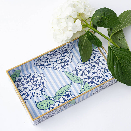 Vanity Tray - Hydrangea