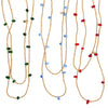 Ink & Alloy - Necklace - Portia Brass Necklace With Glass Beads - Blue - Findlay Rowe Designs