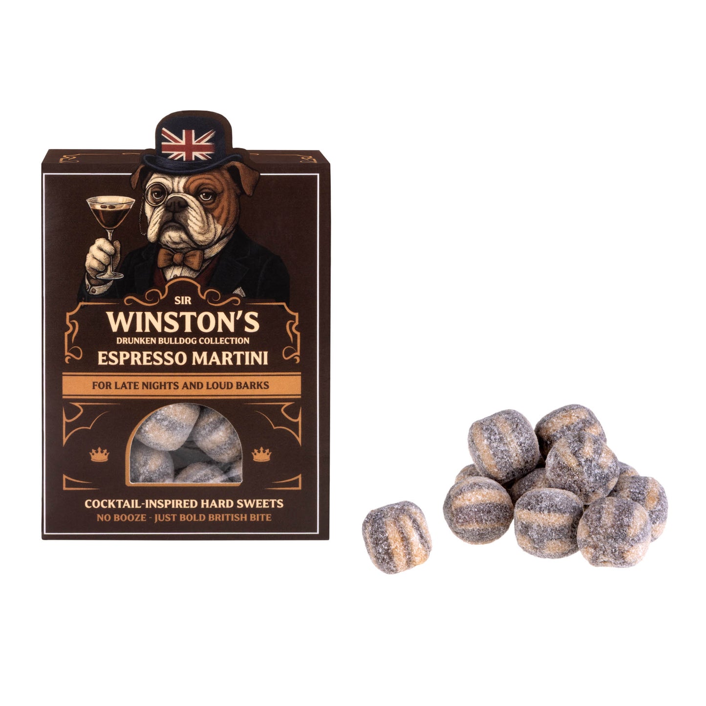 Sir Winston's - Cocktail-Inspired Hard Sweets - Espresso Martini - 5oz