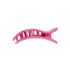 Teleties - Flat Hair Clip - Small - Pink Heart To Heart - Findlay Rowe Designs