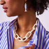 Ink & Alloy - Necklace - Jenna Chain Beaded - Ivory - Findlay Rowe Designs