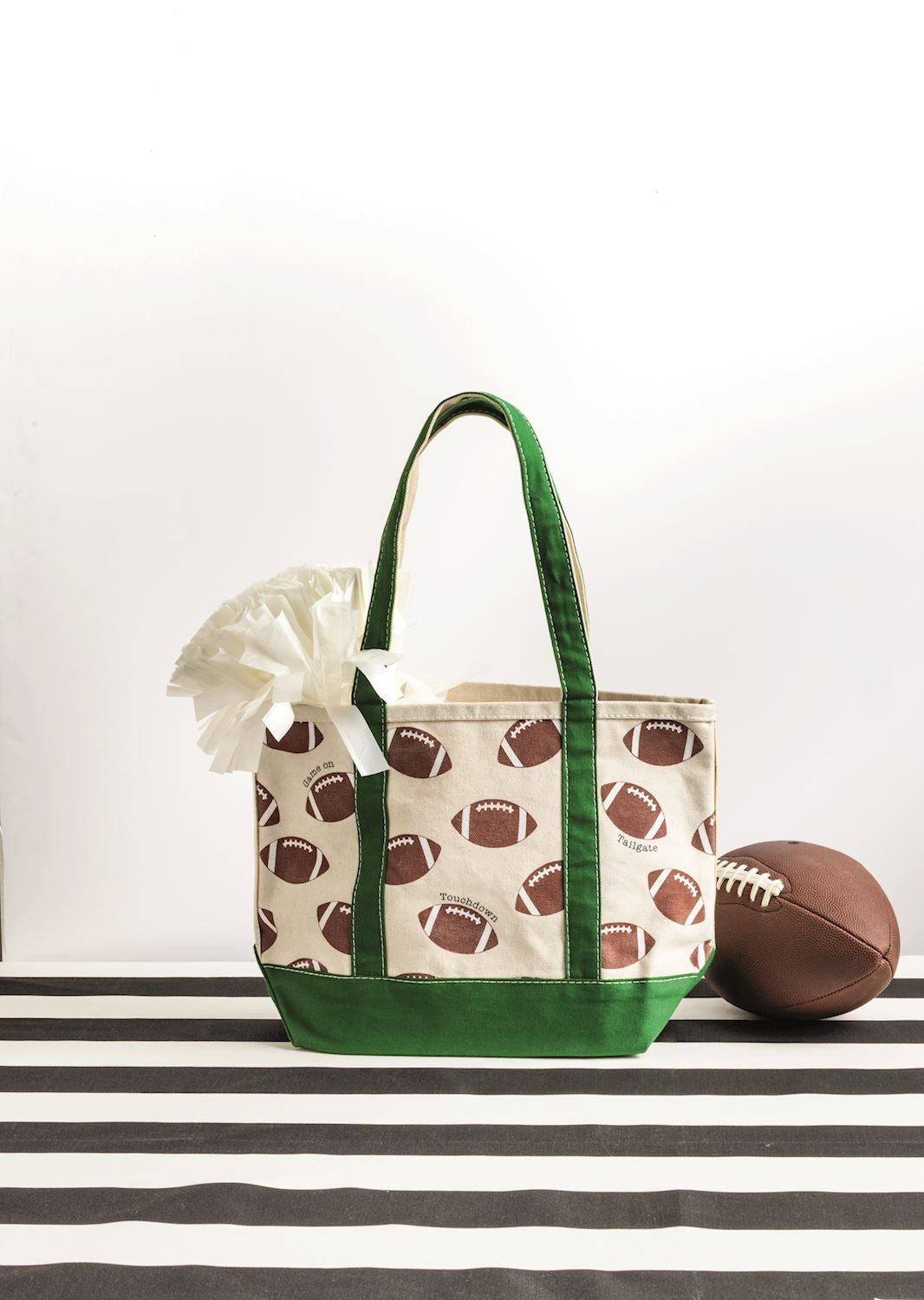 Mud Pie - Football Tote